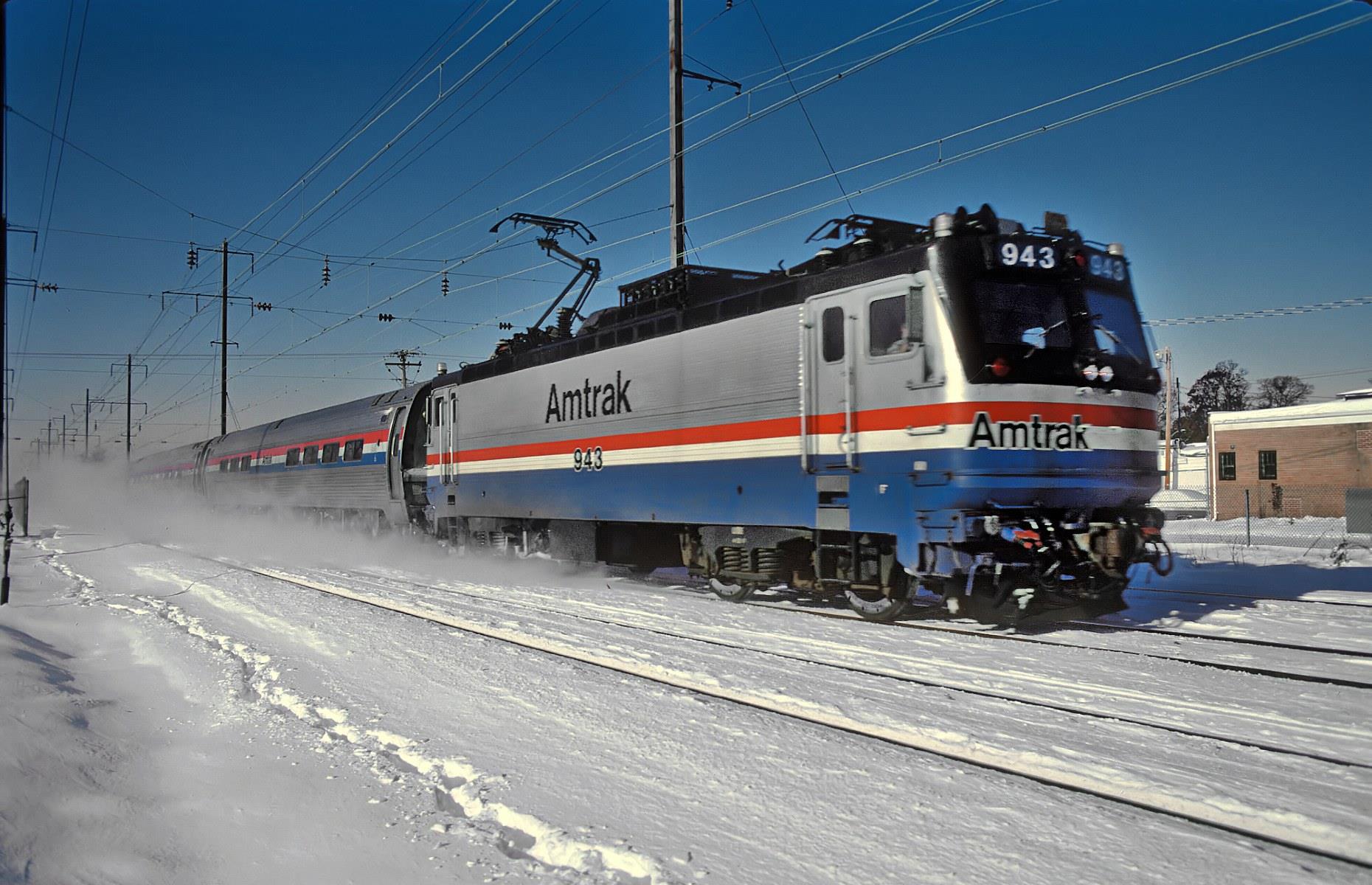 <p>Amtrak’s efforts to rejuvenate rolling stock and stations did not significantly boost passenger numbers, which remained relatively stable between 1980 and 2000. It had more success in reviving freight traffic, however. Restrictive regulations were binned, allowing operators to concentrate on profitable lines and alter timetables to make networks more efficient. New trains like the electric-powered AEM-7 (pictured here in 1987) became workhorses of the Amtrak fleet. Now, rail carries 40% of America’s freight – more than any other form of transport.</p>