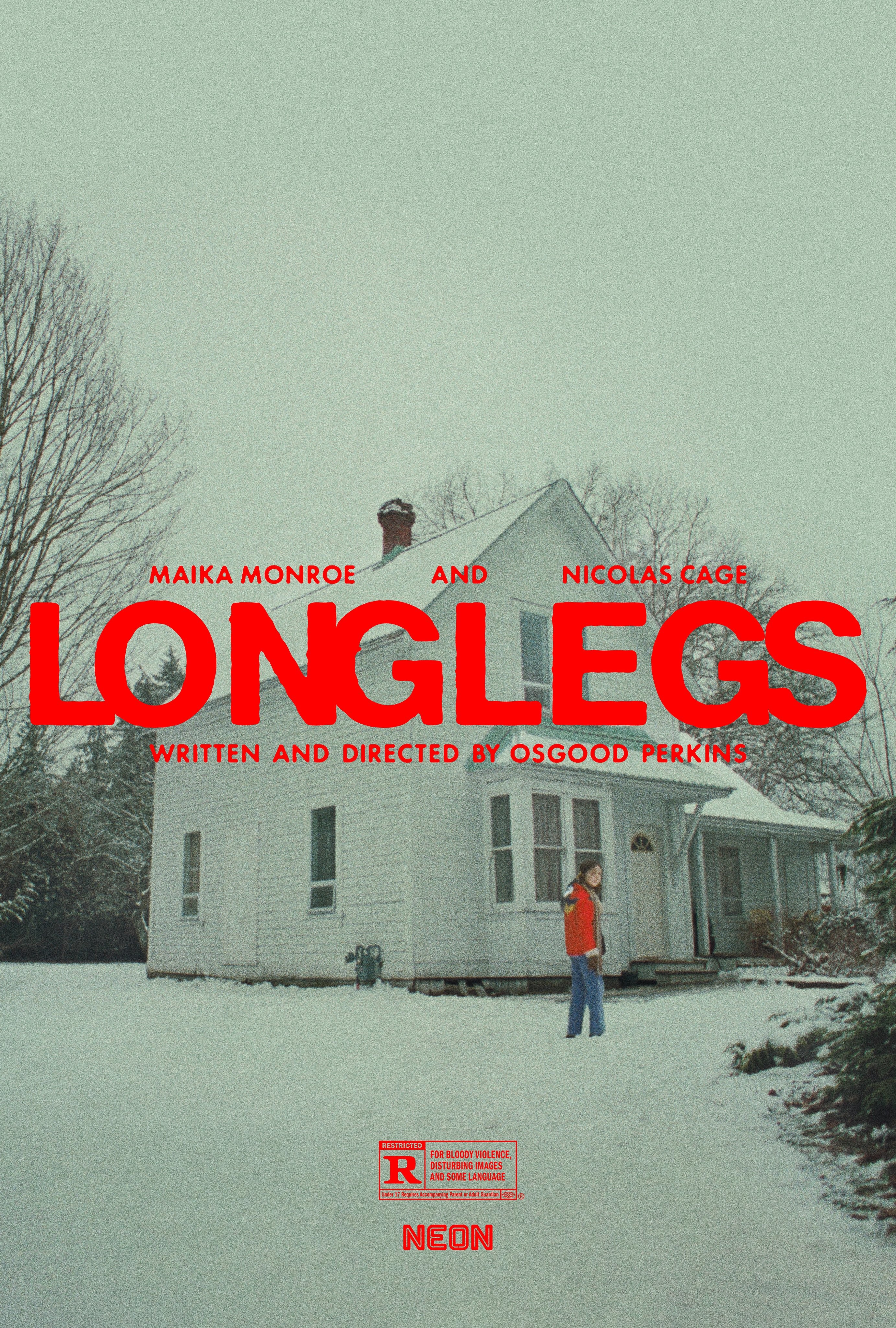 FBI Agent Lee Harker is an FBI Agent who's assigned to a serial killer case that's never been solved. When the case takes an unexpected turn — and shows evidence of occult activity — Harker is horrified to learn he has a personal connection to the killer. Watch the <em>Longlegs</em> trailer <strong>here</strong>. <em>Longlegs hits theaters July 12 and stars Maika Monroe, Nicolas Cage, Alicia Witt and Blair Underwood.</em>