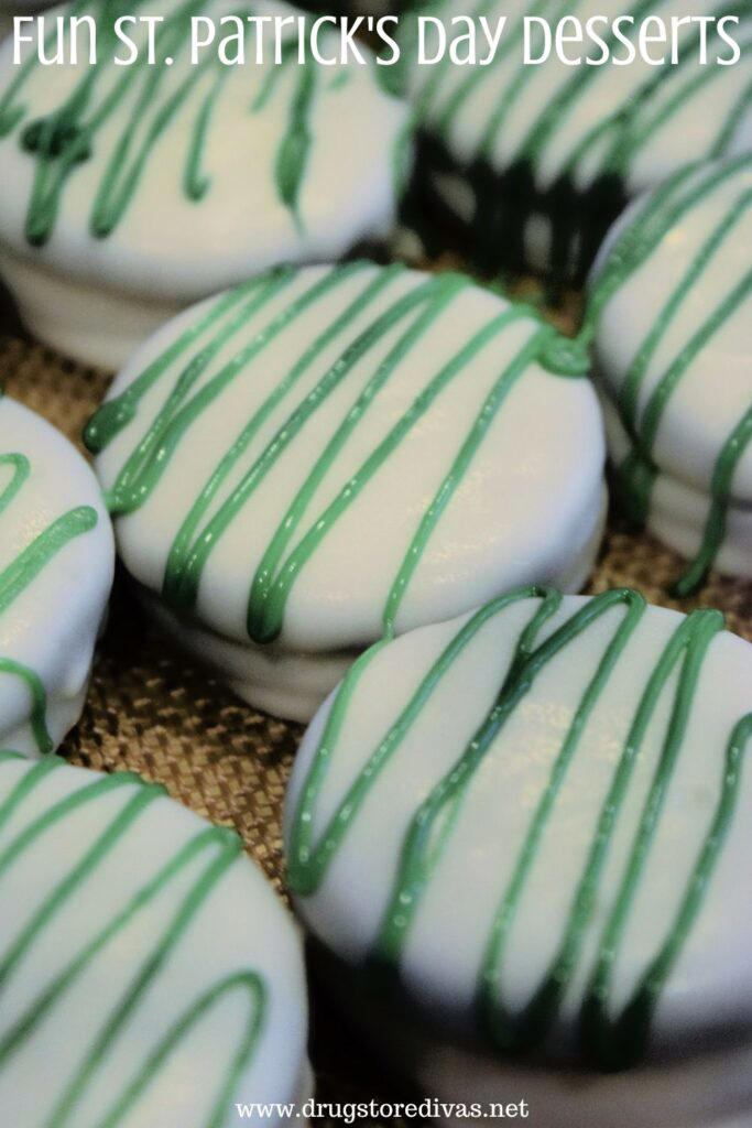 vegan saint patricks day desserts