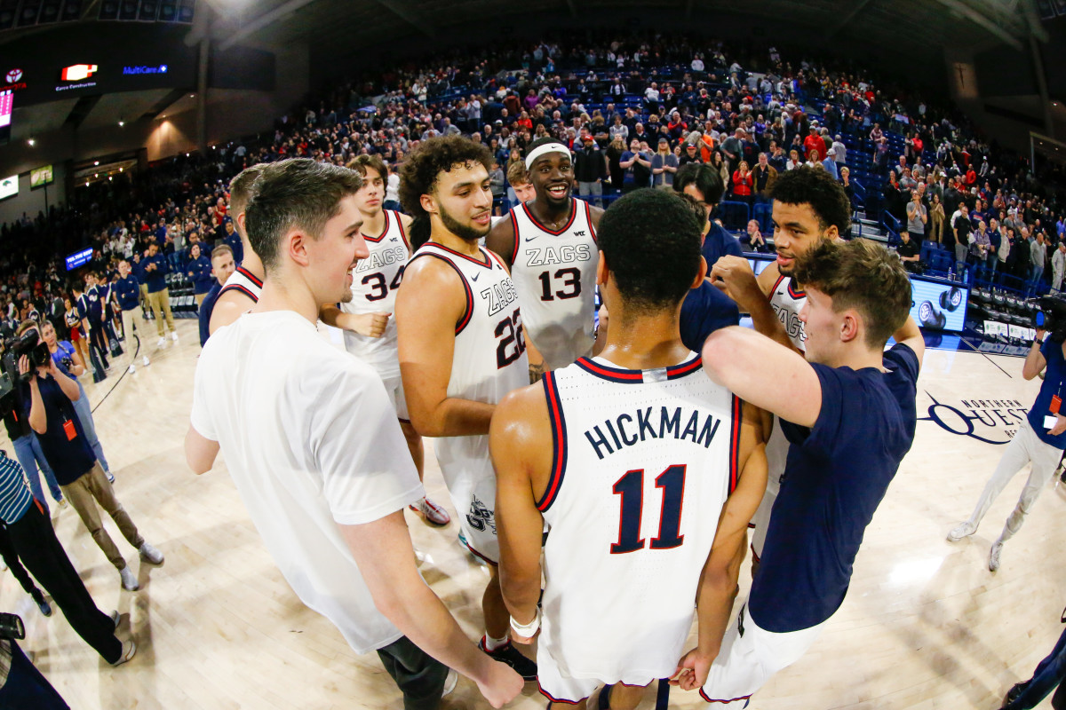 Men's College Basketball Rankings: Gonzaga At No. 23 In AP Top 25 Poll