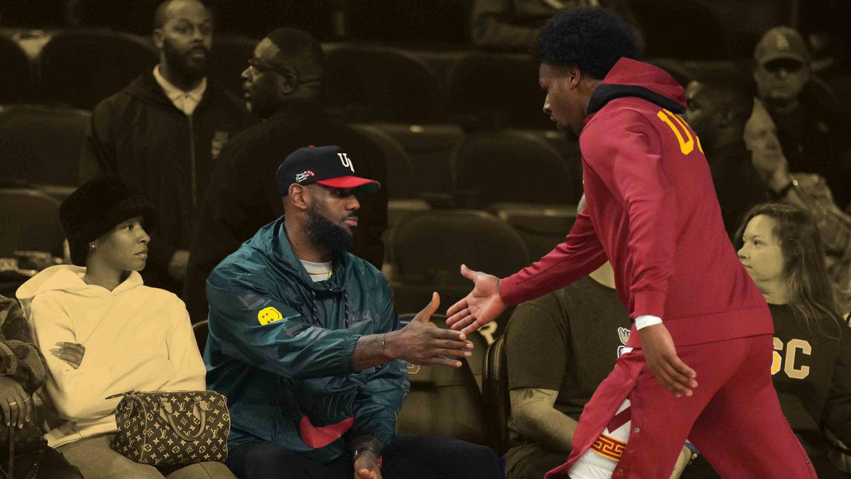 “i won’t be able to handle the scrutiny” - lebron james appreciates bronny for having a realistic picture for his nba journey