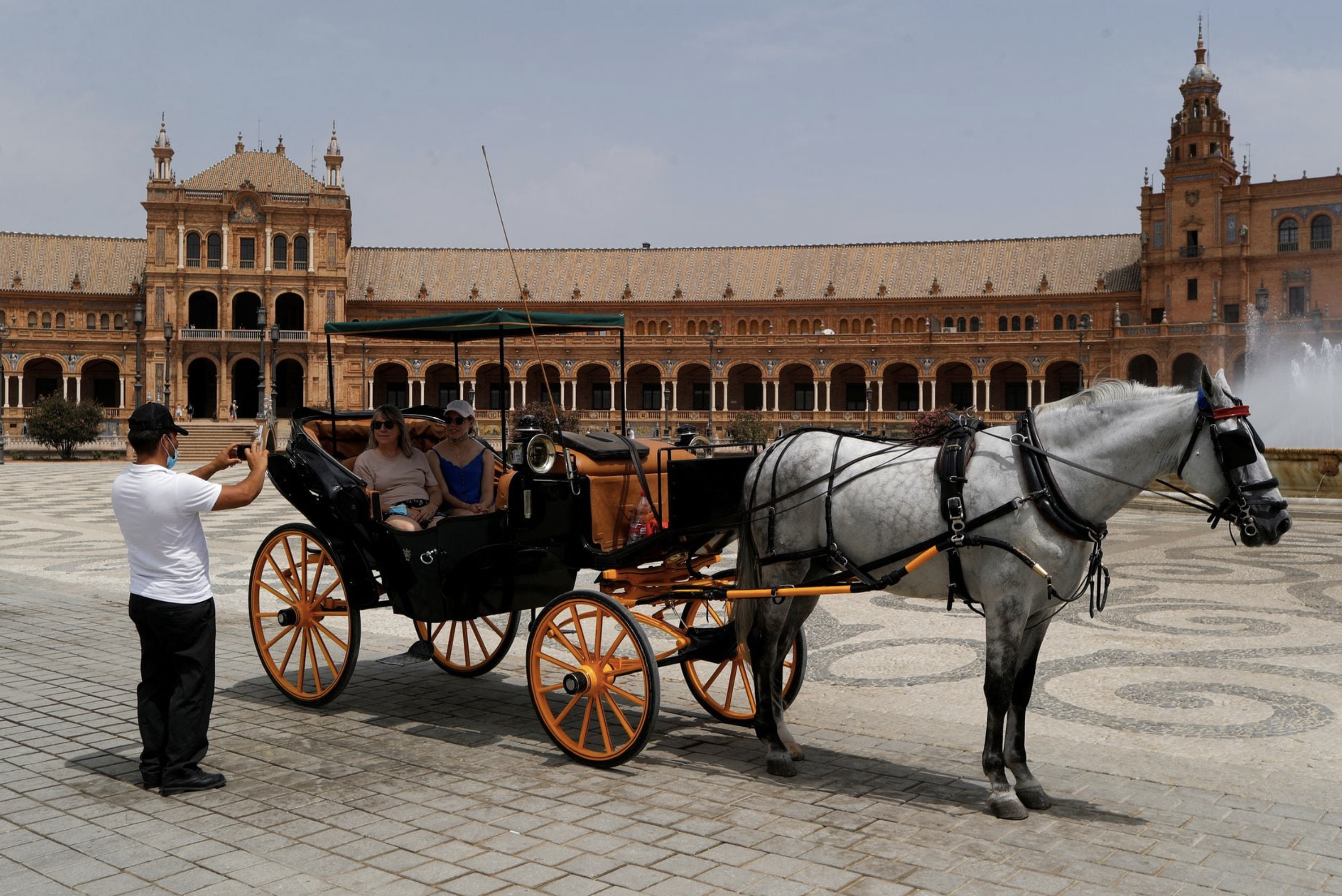 spain's seville plans to charge fee for visiting landmark square
