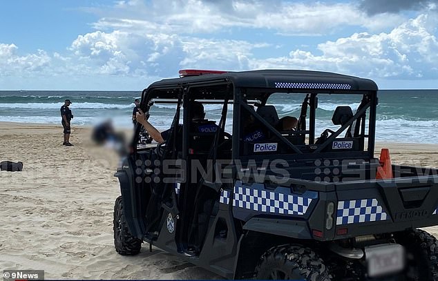 main beach gold coast: woman's body found washed up on busy tourist beach as cops speculate she had been dead for several hours