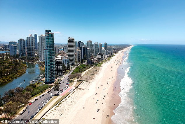 main beach gold coast: woman's body found washed up on busy tourist beach as cops speculate she had been dead for several hours