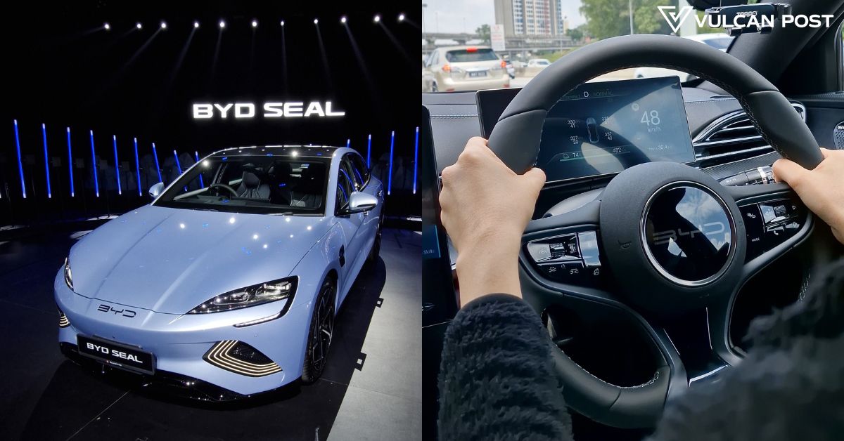 what it’s like driving an ev for the first time, using the byd seal on kl roads