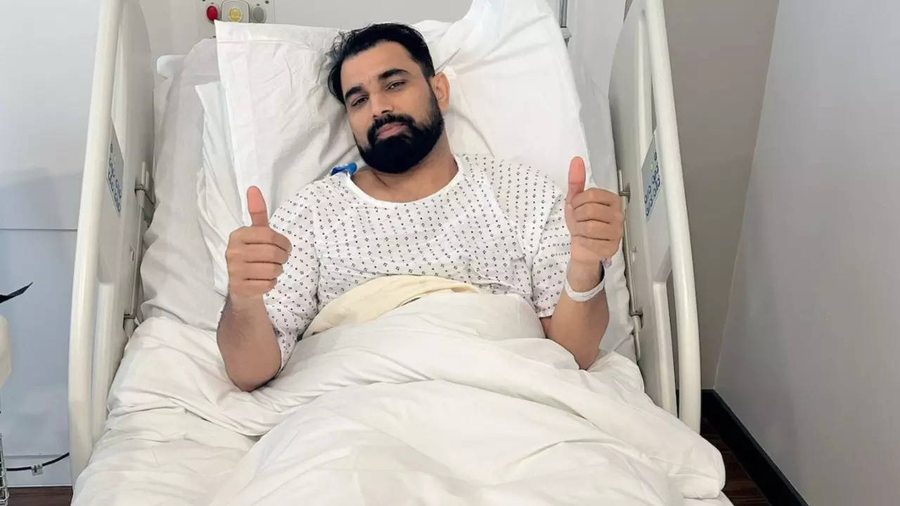 mohammed shami responds to pm modi's 'speedy recovery' wish after achilles tendon surgery