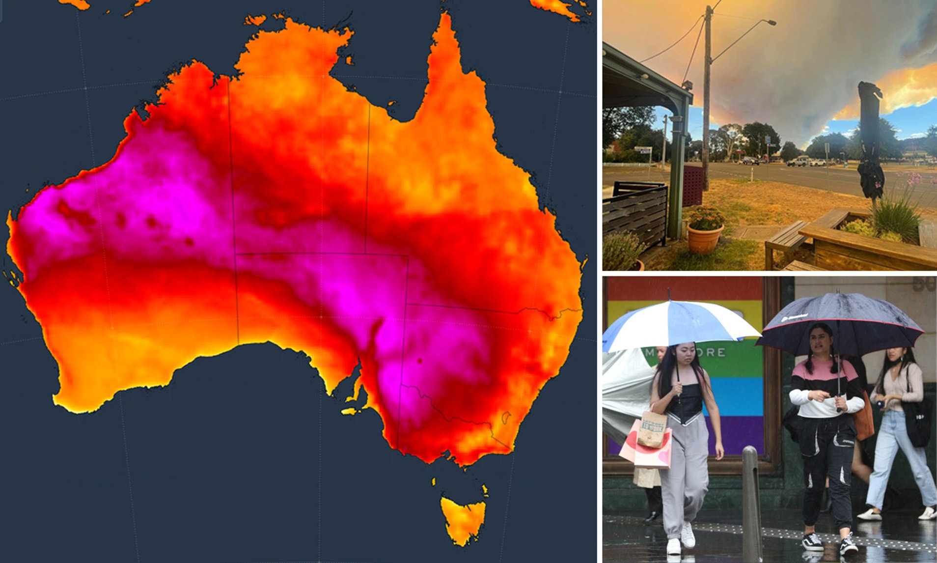 Sydney, Melbourne, Brisbane, Perth Weather: Rain Bomb And Heatwave To ...