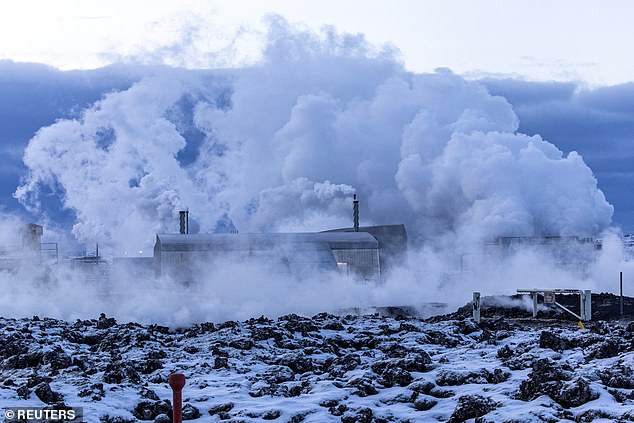 is iceland's volcano about to erupt again? magma accumulating beneath svartsengi has reached such high levels it could burst at any second - as experts warn it's 'not very wise' to spend the night nearby