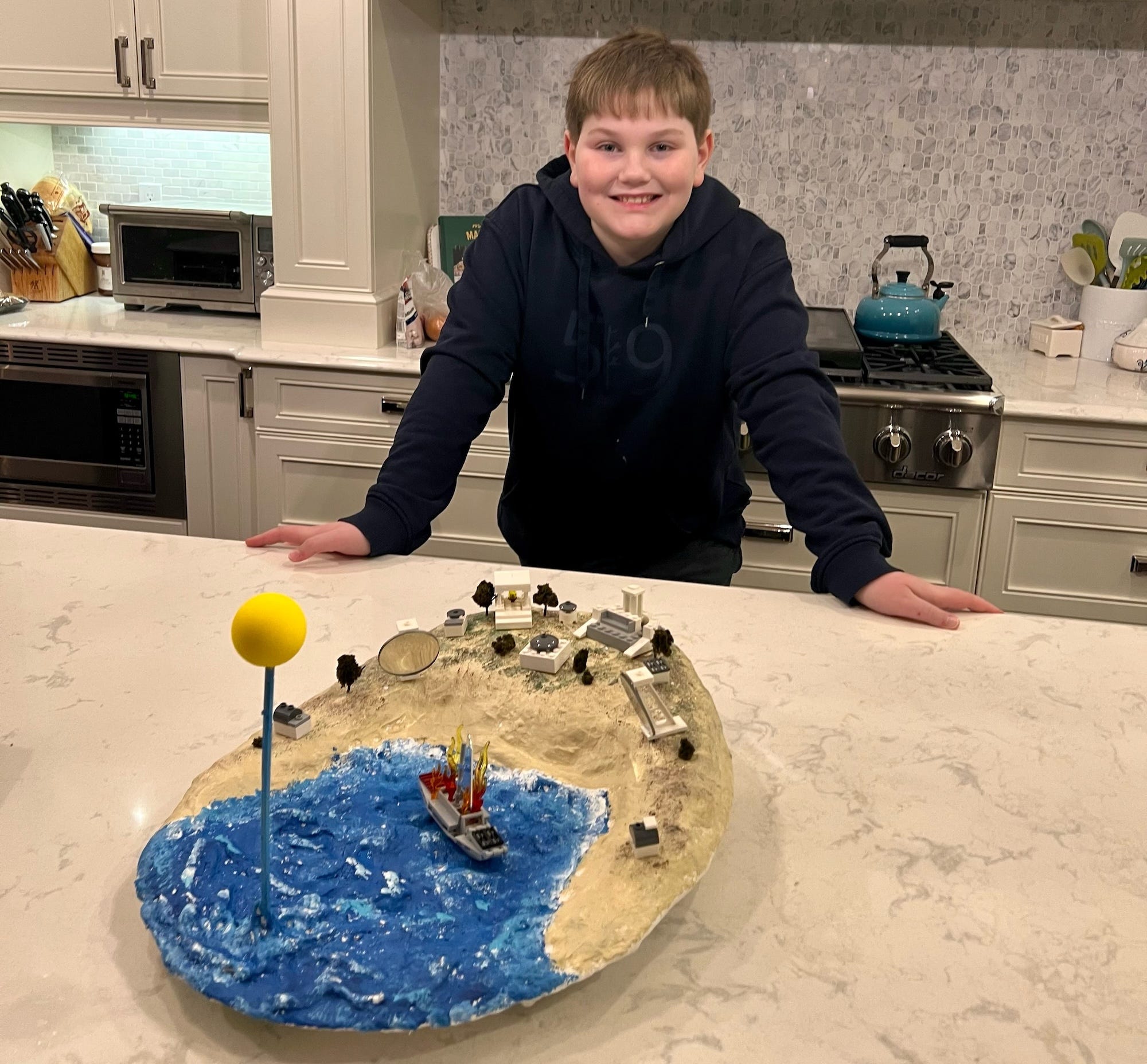 a 13-year-old built a 'death ray' using a 2,000-year-old concept from greek inventor archimedes