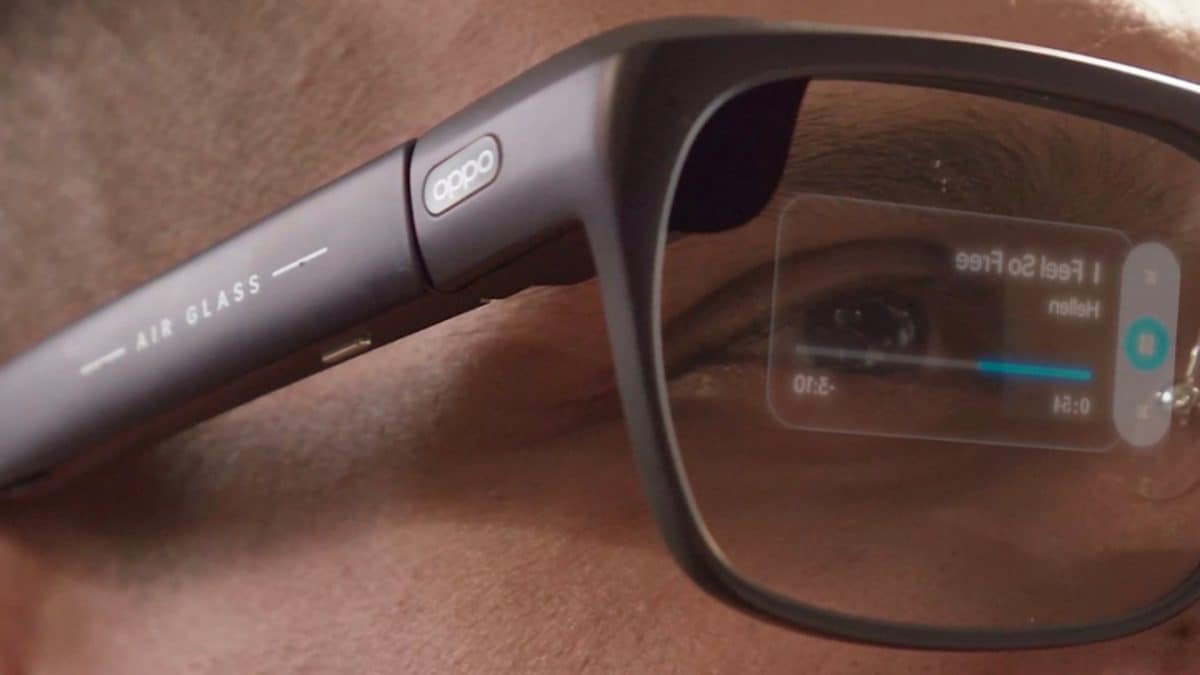 mwc 2024: oppo showcases new air glass 3 xr glasses to take on meta smart glasses, powered by their own ai