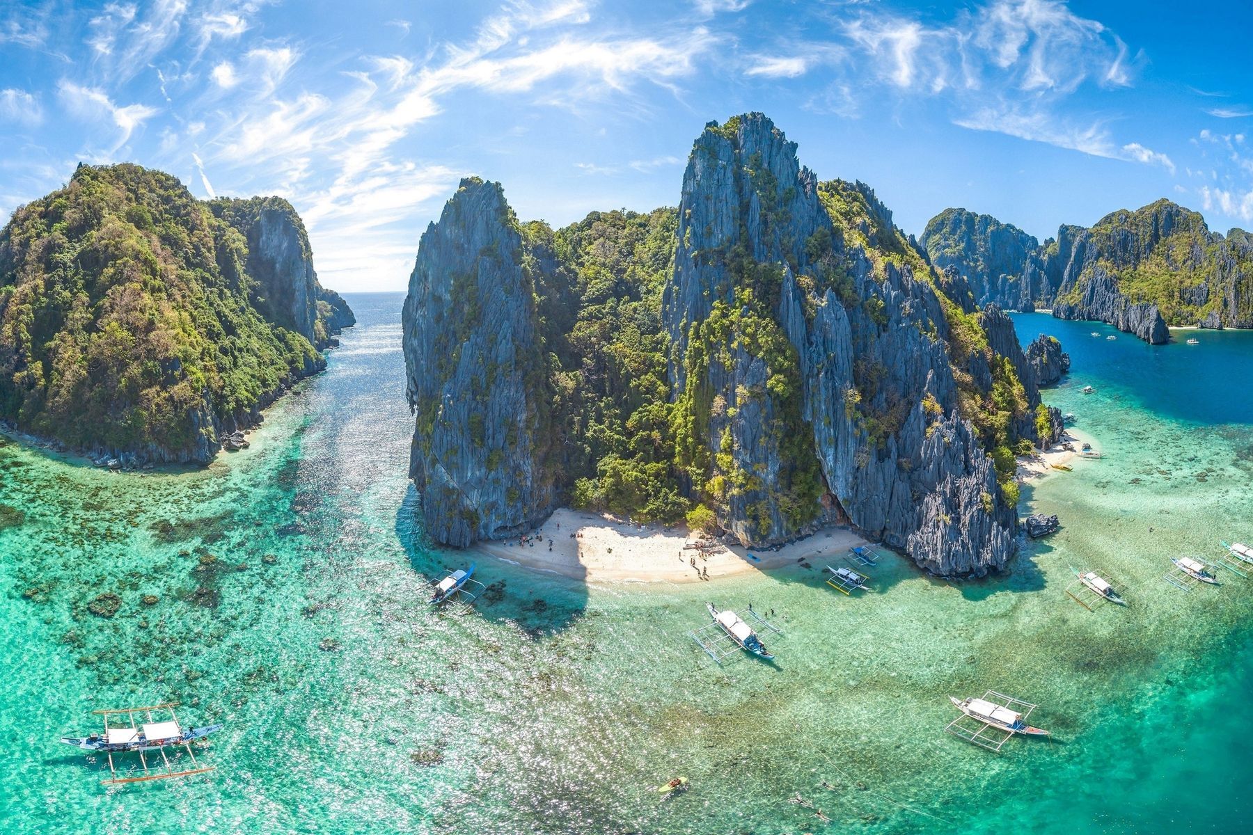 <p>Famous for its incredible karst formations, <a href="https://philippines.travel/destinations/palawan" class="CMY_Link CMY_Valid" rel="noreferrer noopener">Palawan</a> is the largest island in the eponymous Philippines province. Lovers of water sports and secluded beaches will find this island an ideal destination. Visitors can also explore its incredible seabed on a variety of boat trips. Be sure to stop by the Puerto Princesa Subterranean River National Park and the municipality of El Nido to explore Taraw Peak and Nacpan Beach.</p>