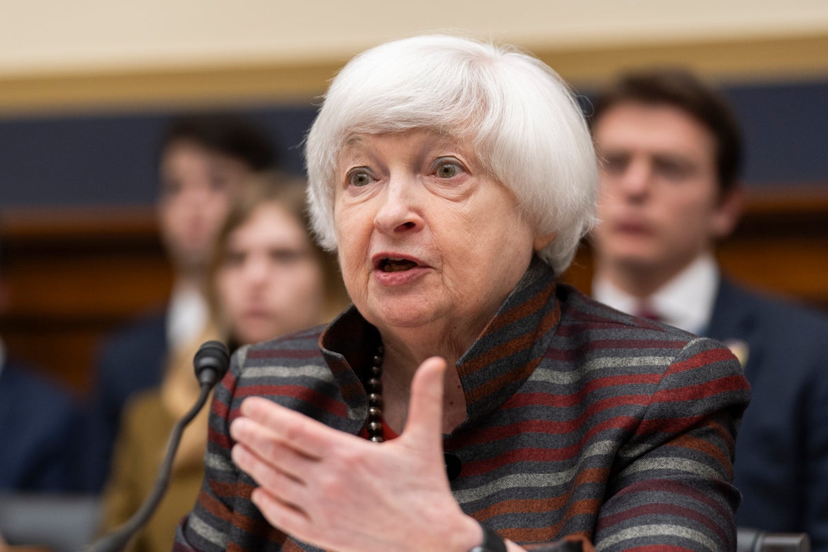 yellen urging world leaders to 'unlock' frozen russian central bank assets and send them to ukraine