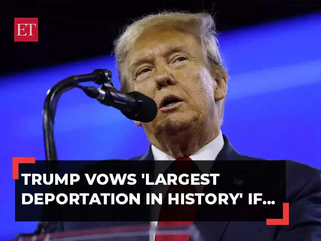 Trump Vows 'largest Deportation Of Illegal Immigrants In US History' If ...