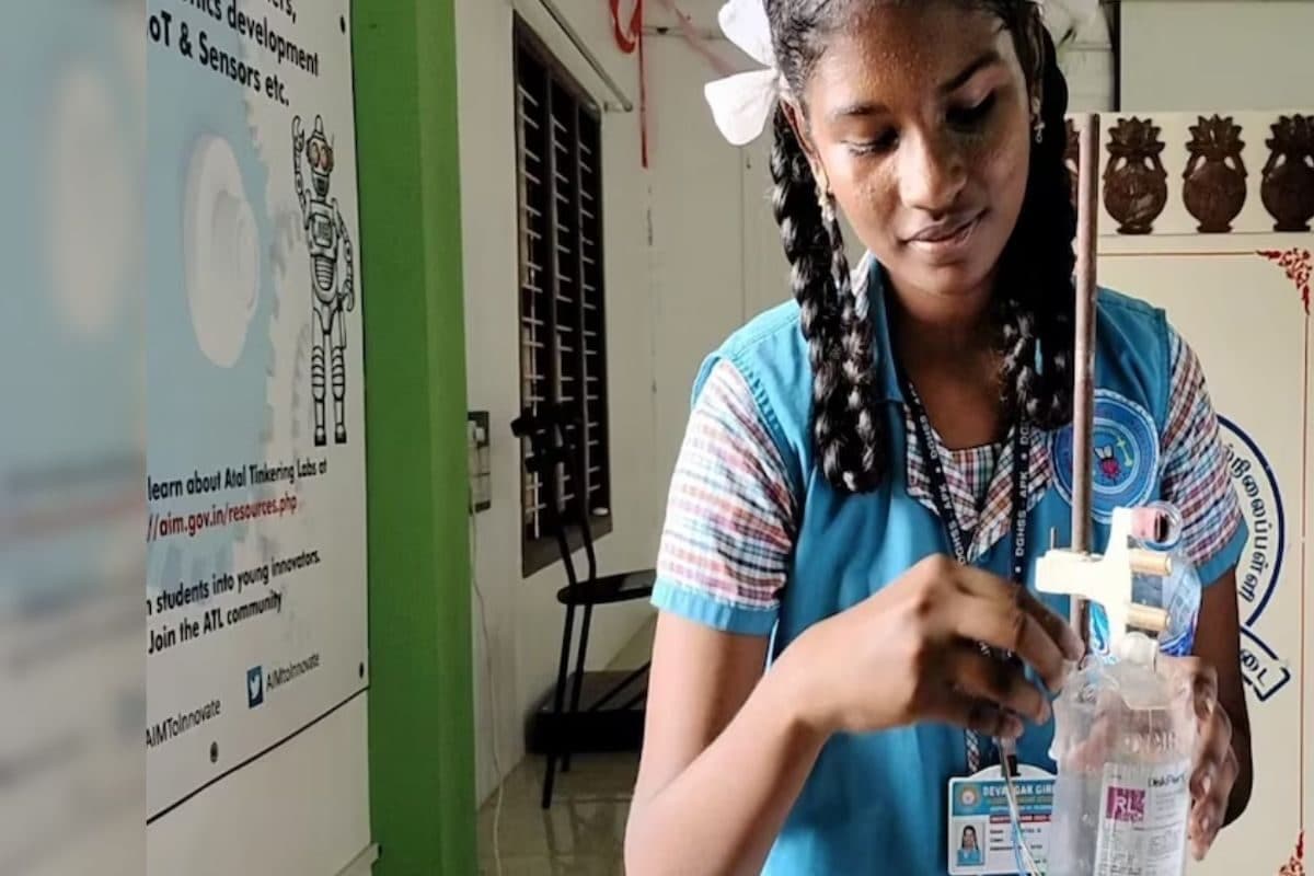 in tamil nadu's virudhunagar, students develop device for easy glucose bottle refill at hospitals