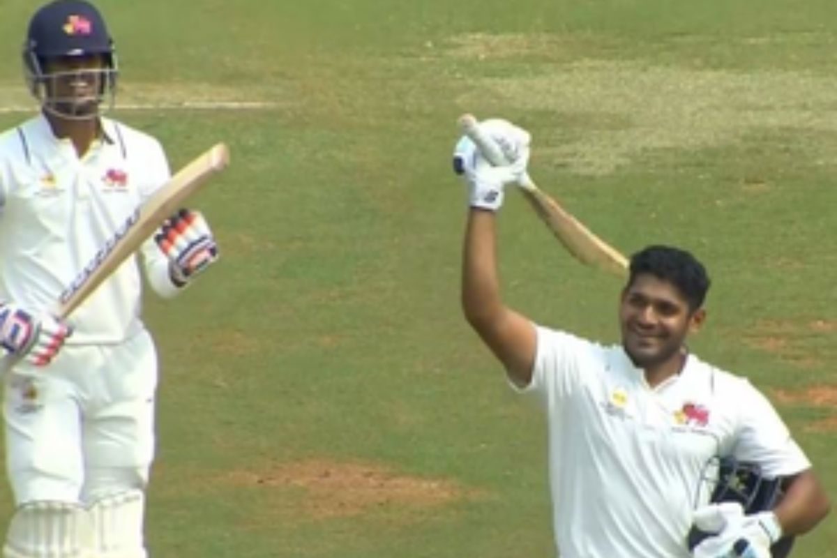 tushar deshpande and tanush kotian set second-highest 10th wicket partnership in ranji trophy history