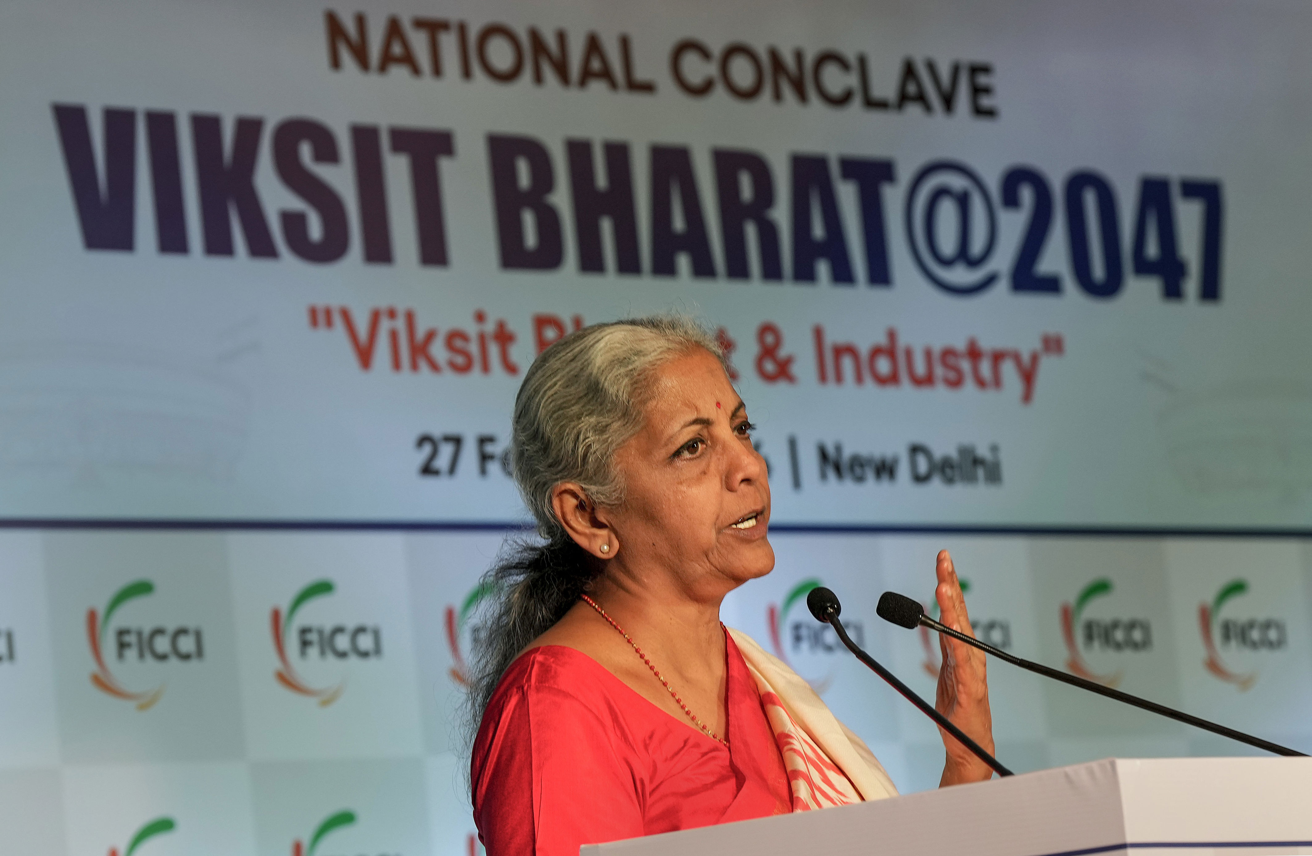 sitharaman confident of india inc aligning to country's developmental goals