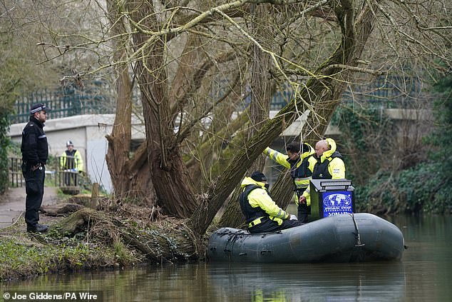 nicola bulley 'experts' begin searching river soar for missing two-year-old xielo maruziva after police called in specialist divers