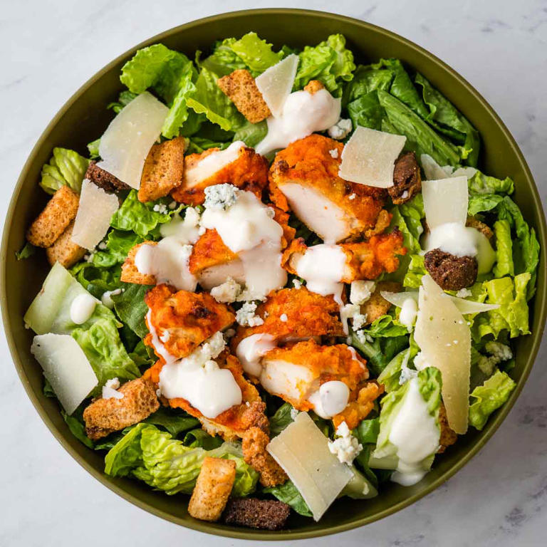 Buffalo Chicken Caesar Salad Recipe