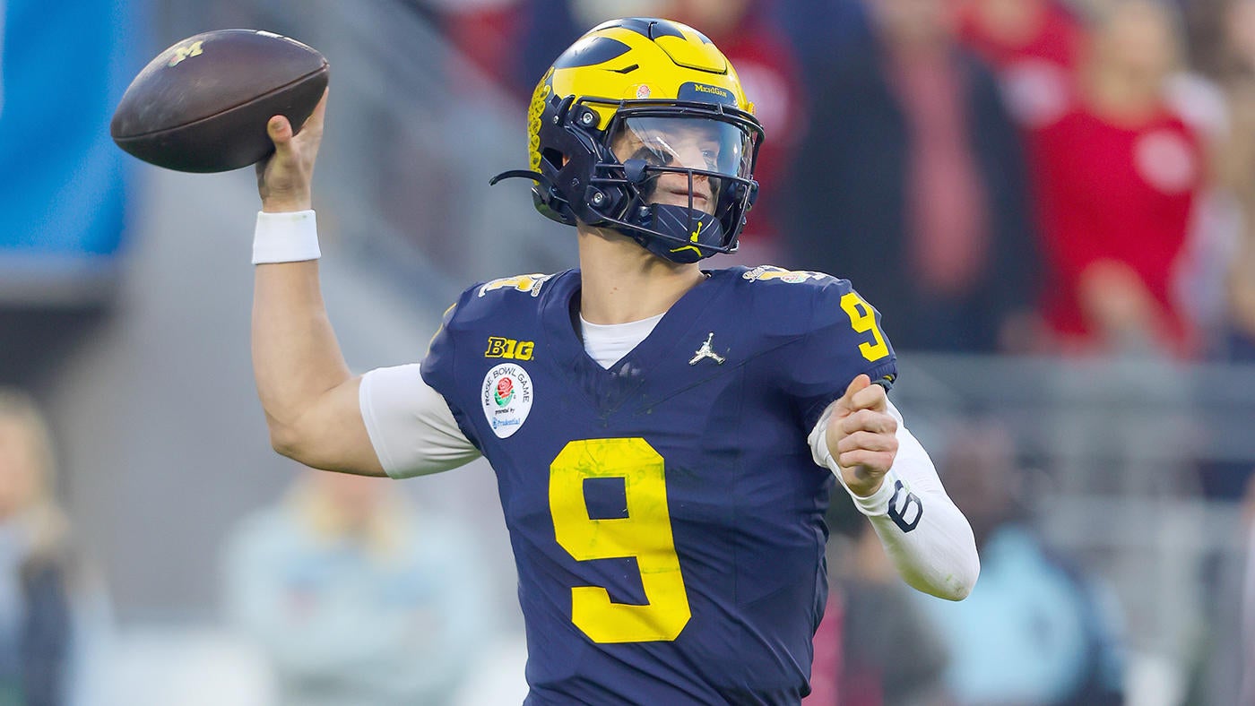 2024 NFL Mock Draft: Patriots Trade Back, Take J.J. McCarthy As Four ...