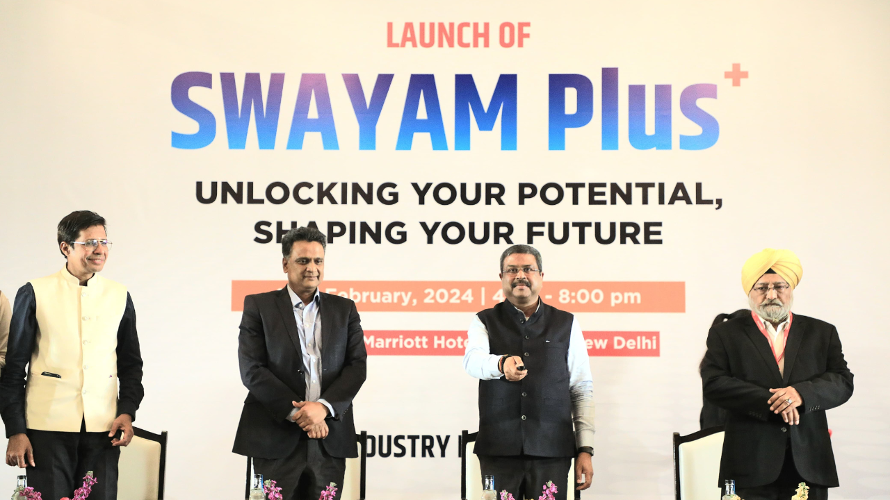 microsoft, govt launches 'swayam plus platform' to boost employability and professional development
