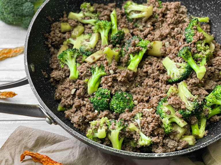 This Easy Ground Beef Broccoli Stir Fry is a Tasty Allergy Friendly ...