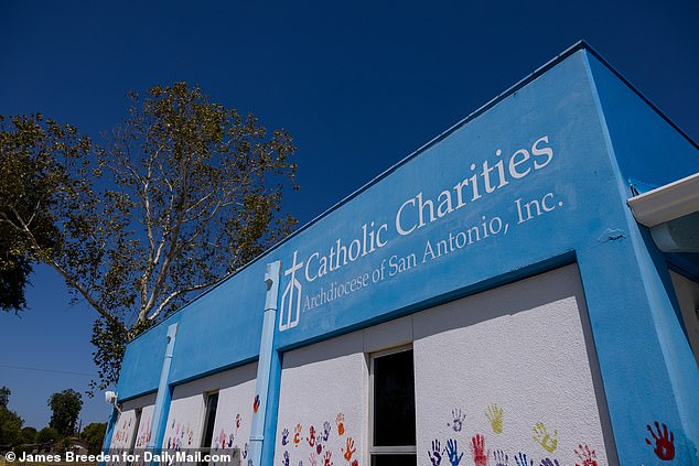 revealed: the charities accused of 'aiding and abetting' migrant crisis after volunteer from tucson samaritans was filmed 'holding hole in fence open'