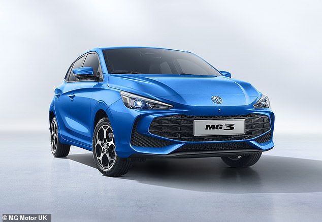 android, new mg3 to become britain's most affordable hybrid car