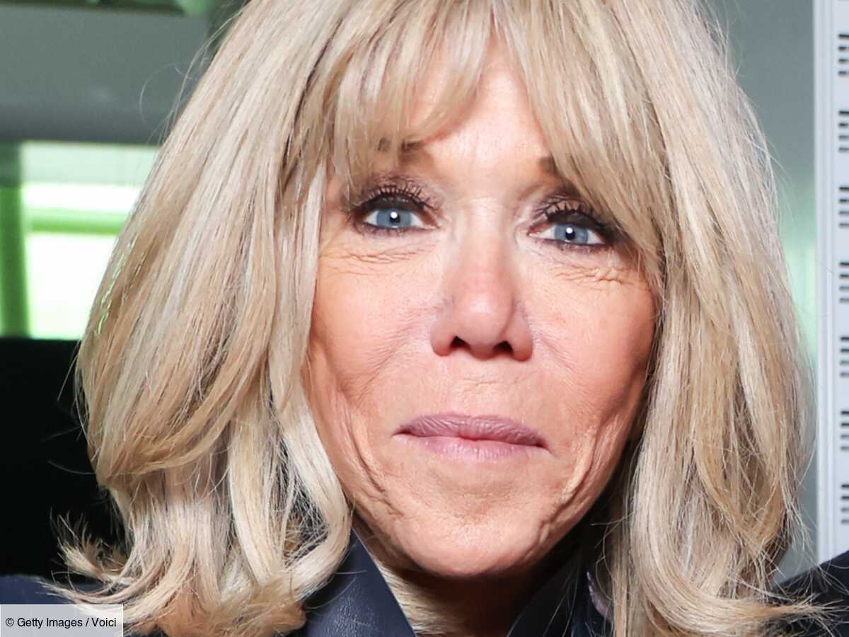 Brigitte Macron Ose Le Style Matrix En Adoptant Le Total Look En Cuir ...