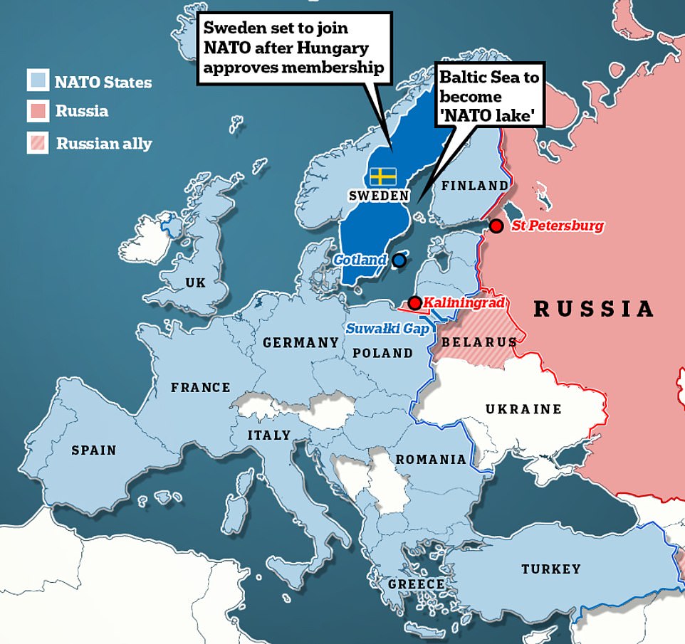 Putin's new Nordic nightmare: How Baltic Sea will become 'NATO's lake'