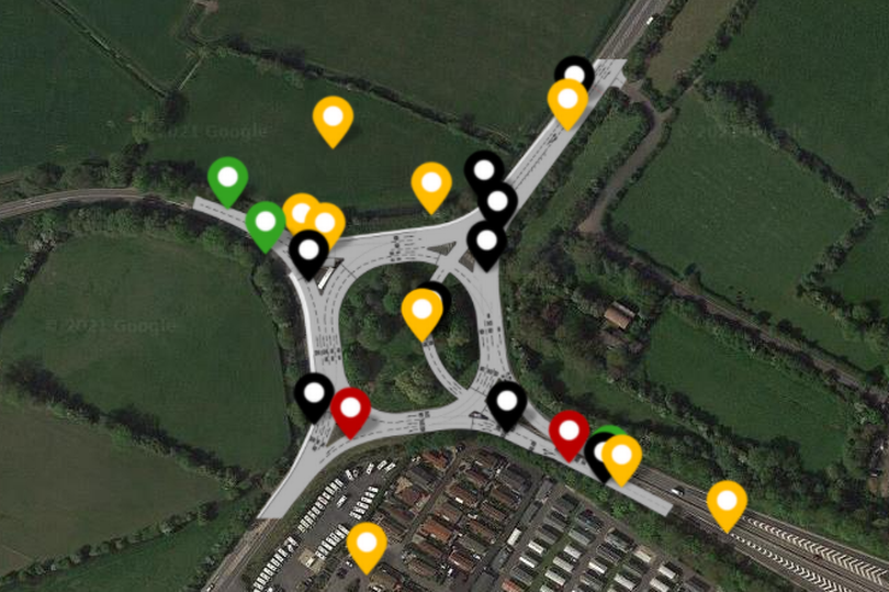 upgrading key m5 roundabout will cost £6.4m - and won't begin until summer 2025