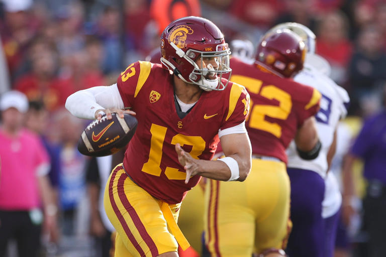 Why USC quarterback Caleb Williams isn't throwing at NFL scouting