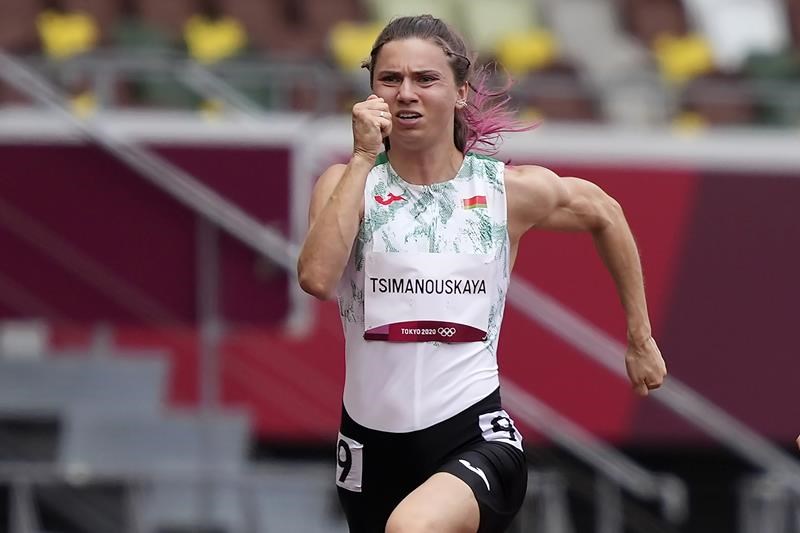 coach who tried to force belarus sprinter home from tokyo olympics is banned for 5 years