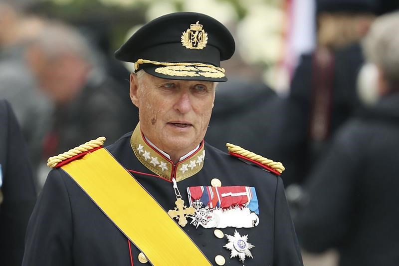 king harald v of norway has been hospitalized with an infection while on vacation in malaysia