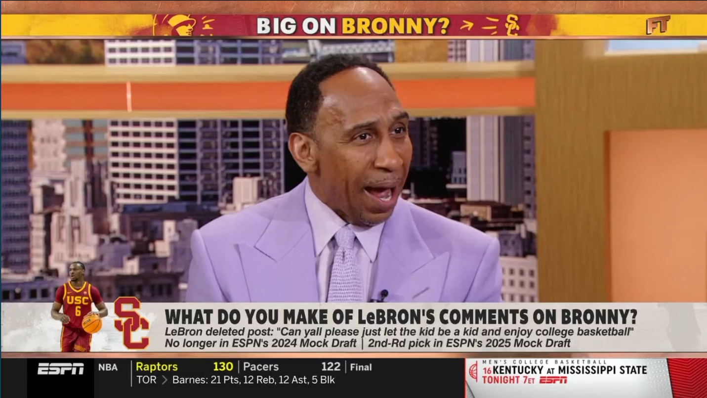 Stephen A. Smith Sends Clear Message To LeBron James