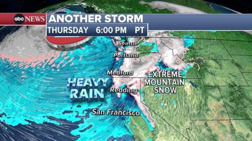 up to 12 feet of snow heading to california mountains: what to expect