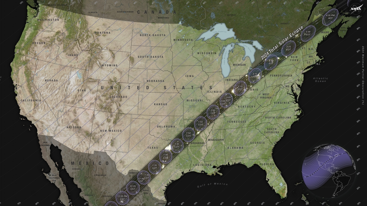 unique ways to view the total solar eclipse coming in april