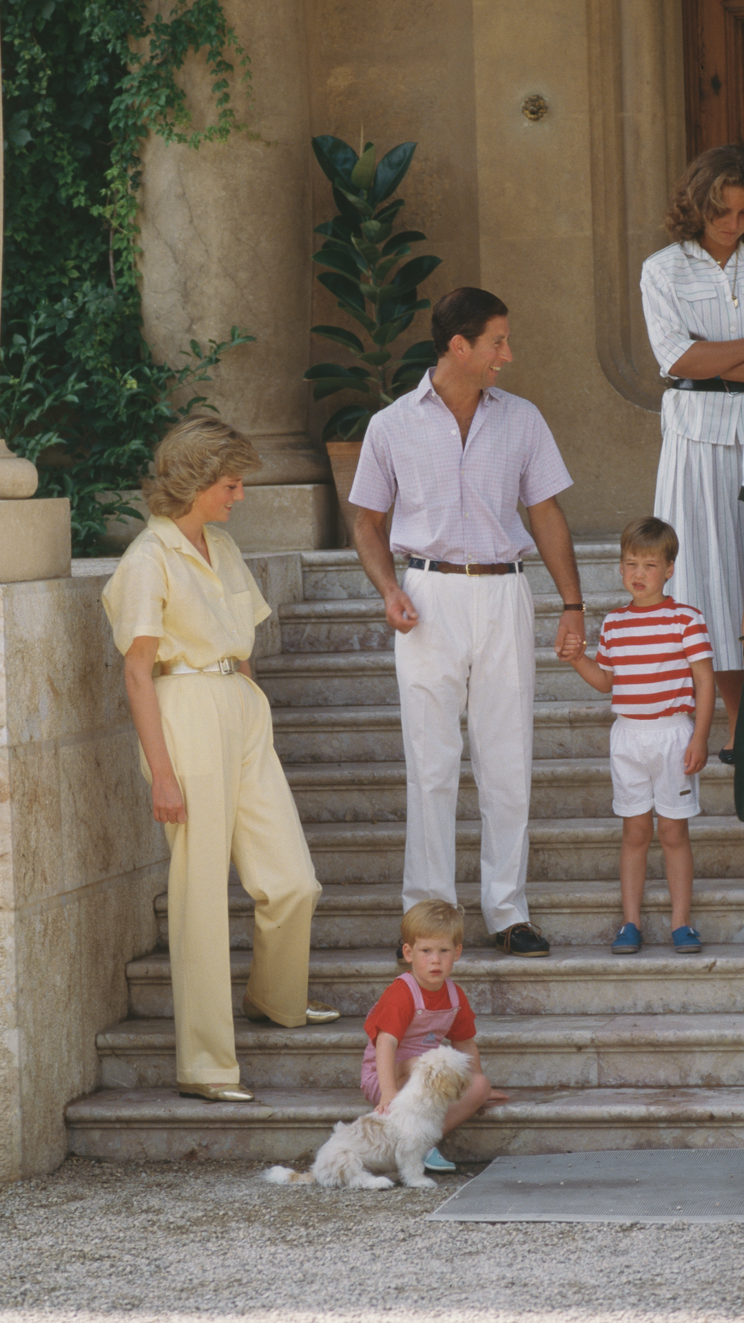 <p>                     Back in 1987, the future King Charles took his then-wife Princess Diana and their sons to stay on the island of Mallorca with the Spanish royal family. During the trip, they were spotted on the steps of Marivent Palace, which is positioned on a clifftop overlooking Palma. The mother-of-two was such a fan she returned the next year.                   </p>