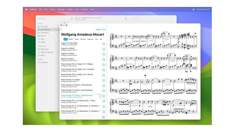 The forScore app takes all of the hassle out of reading sheet music