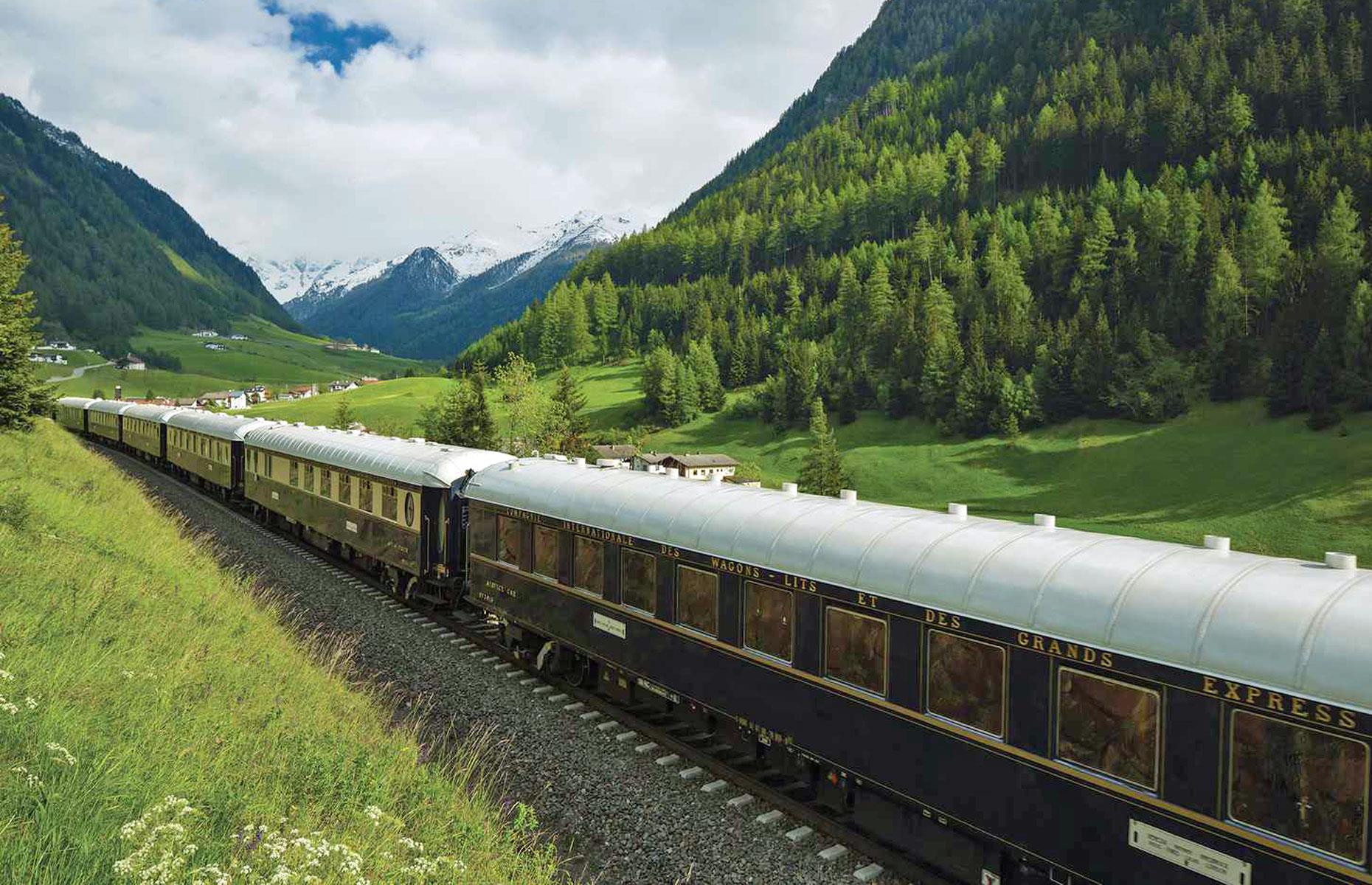 <p>The world's most iconic train, Belmond's <em>Venice Simplon-Orient-Express</em> is simply the crème de la crème of travelling by rail. </p>  <p>The Art Deco beauty, which travels between London and Venice, as well as a number of other destinations around the continent, exudes timeless glamour and offers unbridled luxury.</p>  <p>Made up of 17 impeccably restored 1920s and 1930s carriages, the train transports its well-heeled passengers back to the golden age of European rail travel.</p>