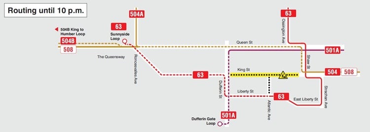 significant ttc service changes coming to king street w. here's what you need to know