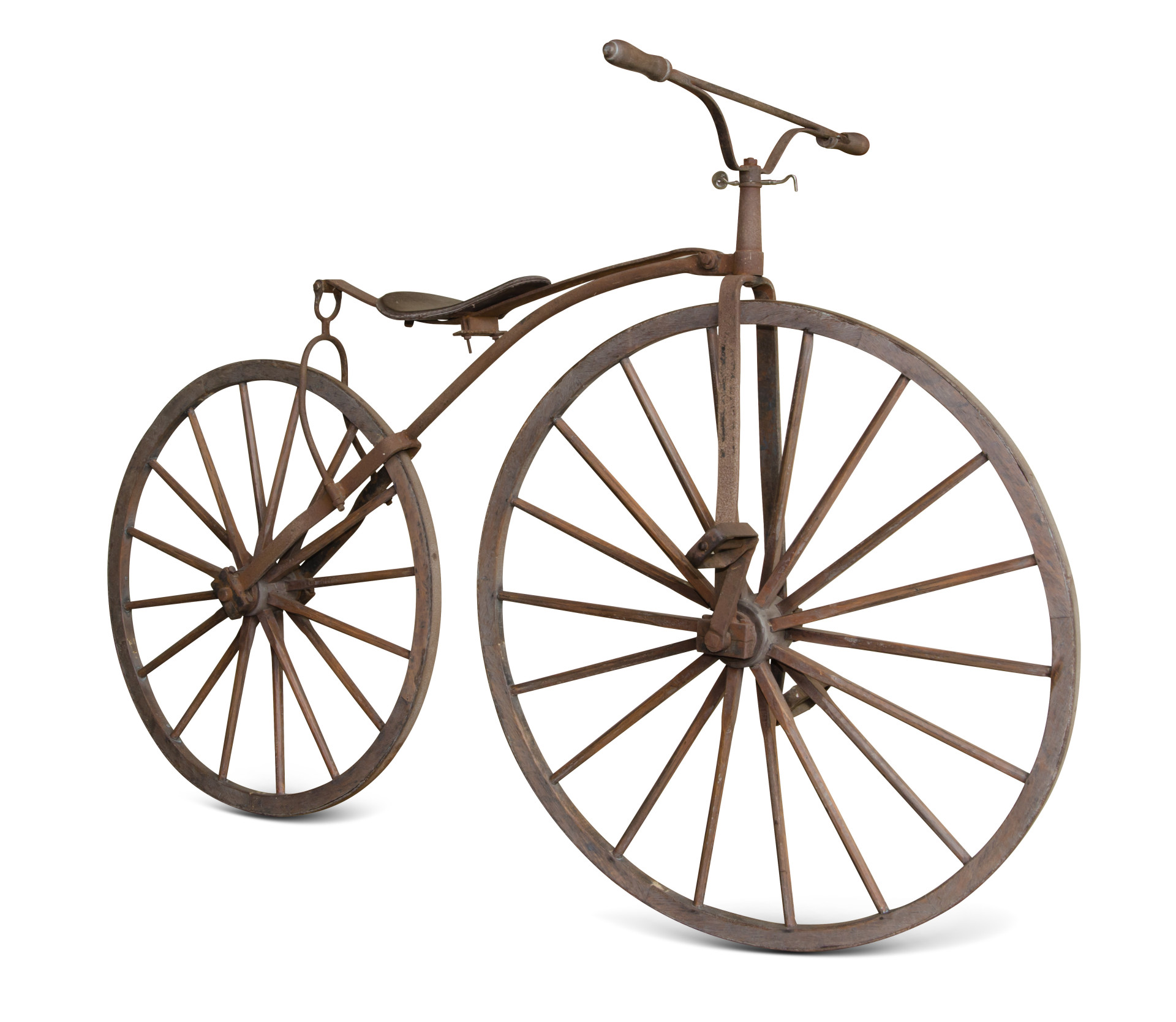 The first <a href="https://uk.starsinsider.com/celebrity/285953/celebrities-who-cycle-saving-the-world-one-pedal-at-a-time" rel="noopener">bicycles</a> were made of wood. The "célérifère" was one of the first velocipedes to be produced in Europe in the 18th century.<p>You may also like:<a href="https://www.starsinsider.com/n/267781?utm_source=msn.com&utm_medium=display&utm_campaign=referral_description&utm_content=354515v5en-en"> All the times the British royal family turned up in unexpected places</a></p>