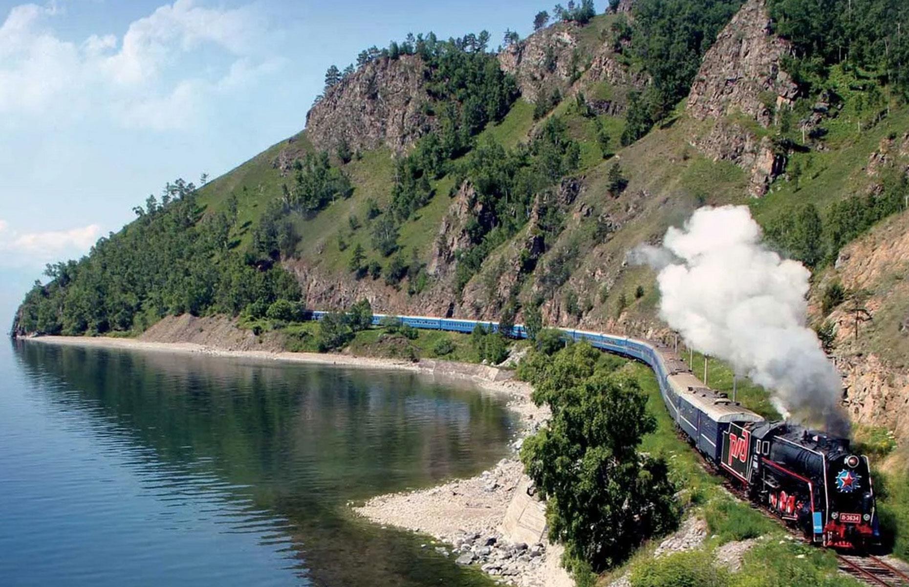 <p>Now that its Trans-Siberian route is a no-no, Golden Eagle's eponymous train operates in Central Asia, tracing the ancient Silk Road.</p>  <p>The Bar Lounge car is the heart of the train and the setting for an array of activities and entertainment. It even boasts a resident pianist. Two restaurant cars offer high-end international and local specialities, including caviar and sturgeon.</p>