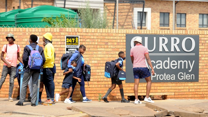 curro academy suspends teacher after she allegedly called black learners monkeys