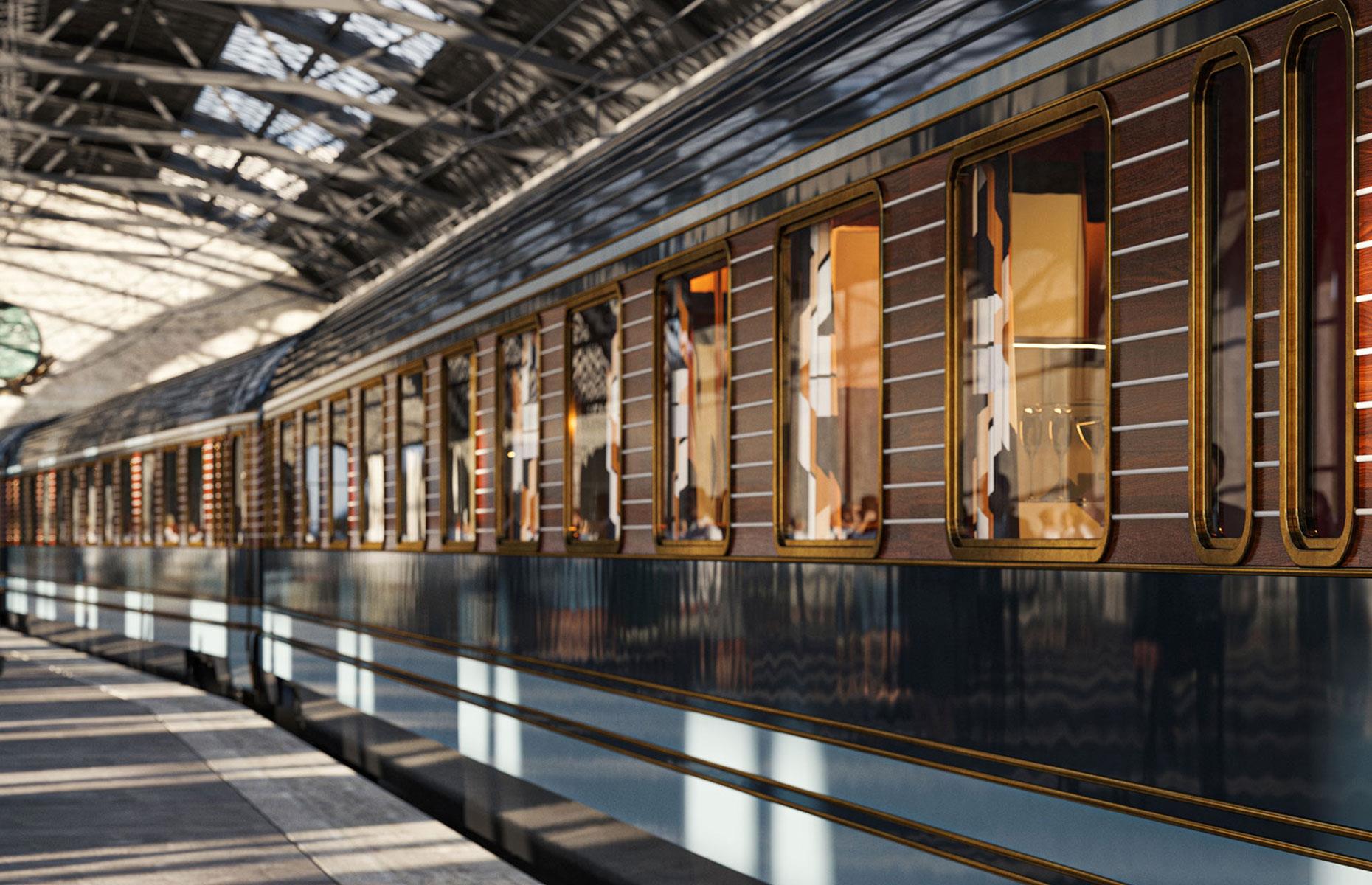 <p>The Orient Express brand belongs to French rail operator SNCF and AccorHotels, each controlling 50%. Accor snapped up its share in 2017 and is launching its first Orient Express-branded rail service this year.</p>  <p>The train pays homage to Italy's fabulous Dolce Vita period of the late 1950s and early 1960s, and its slick midcentury-modern interior design harks back to that era.</p>