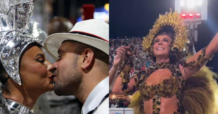 diogo nogueira vibra com desfile de paolla oliveira como ‘onça’ no carnaval: ‘espetáculo’; veja