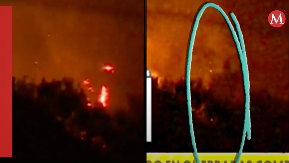 un extraño ser captado en video durante los incendios en chile aterra en redes | viral
