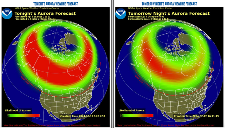 The Northern Lights Could Be Visible Over Canada This Week & Could Even ...