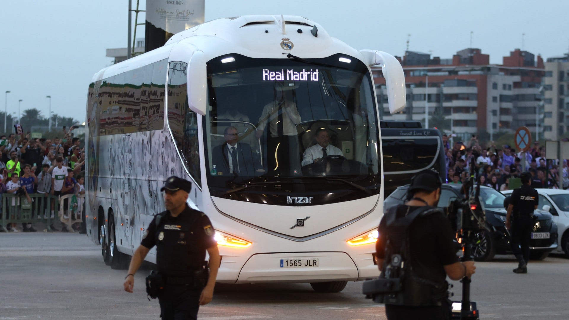 Scare For Real Madrid As Team Bus Involved In Motorway Accident En ...