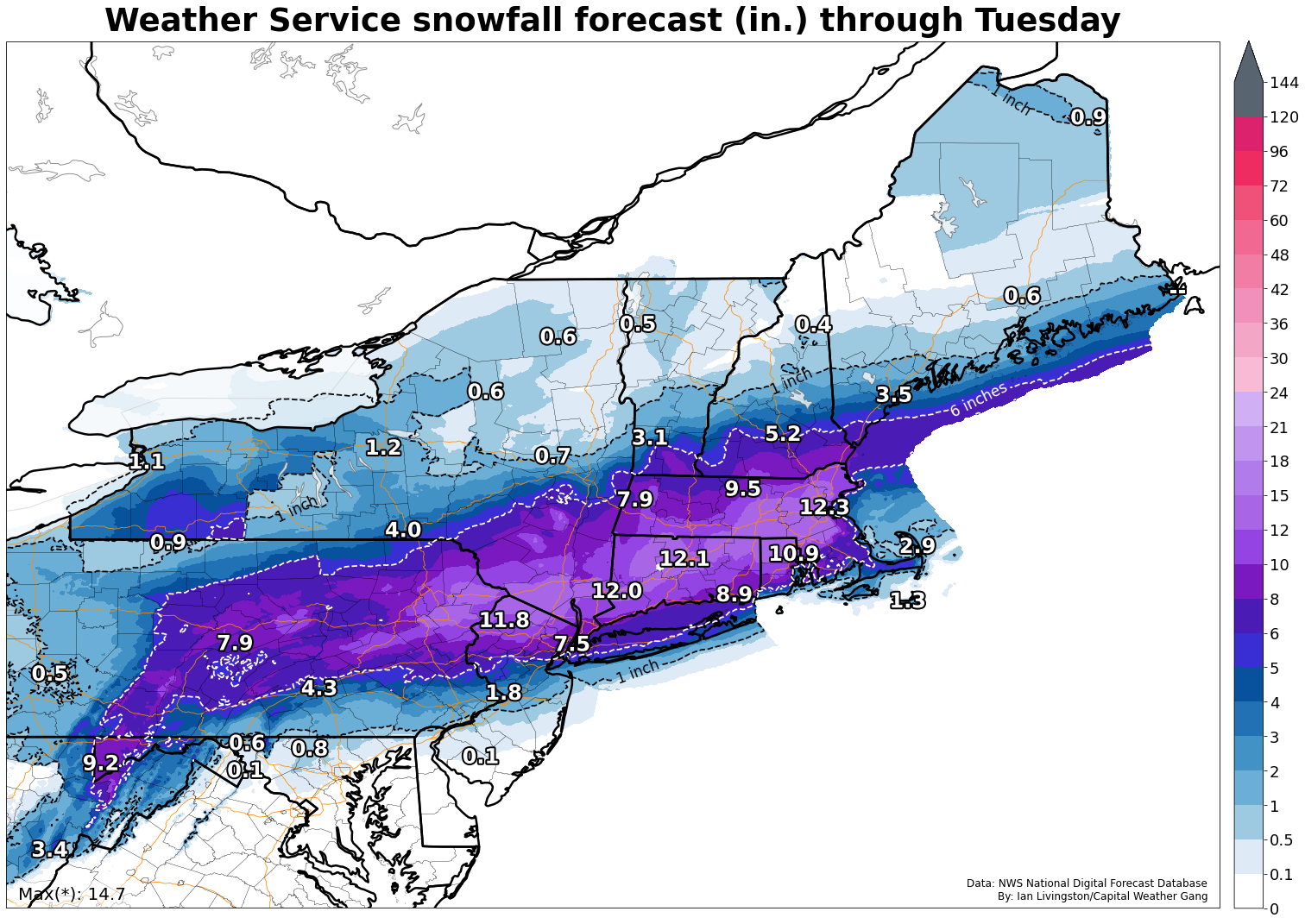 northeast braces for heavy snowstorm and dangerous travel tuesday