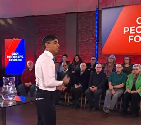 rishi sunak defends under-fire rwanda policy as voters grill prime minister live on tv